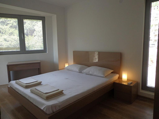 Квартира с одной спальной комнатой и видом на море в Пржно